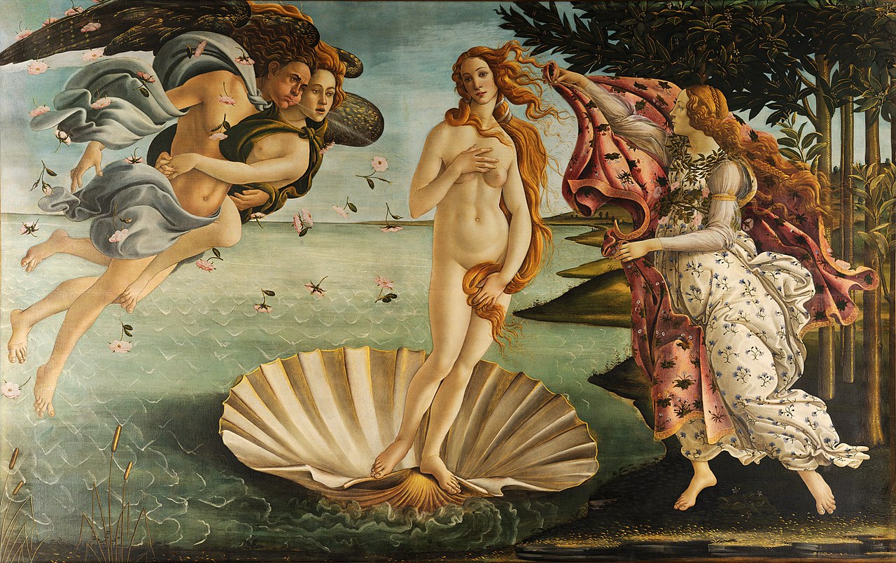 Nascita di Venere (Maglietta nera)